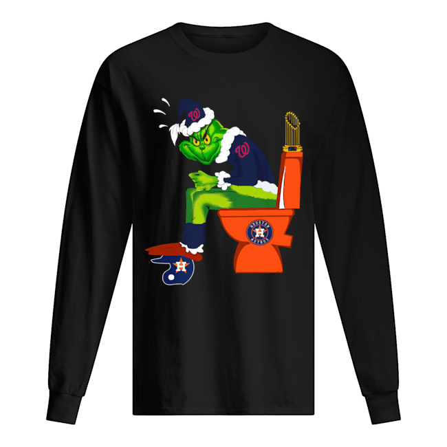 The Grinch Washington Nationals vs Houston Astros toilet shirt The Grinch Washington Nationals vs Houston Astros toilet shirt