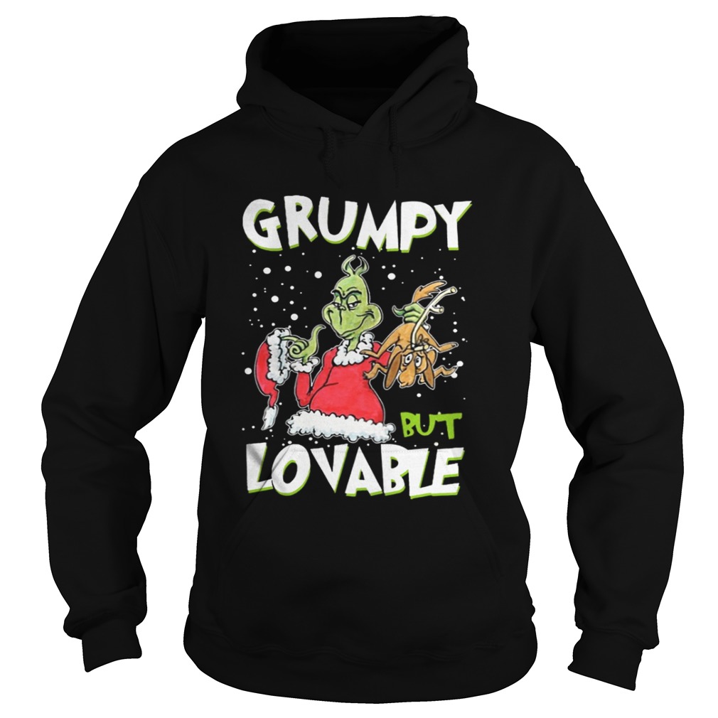 The Grinch and Max grumpy but lovable shirt The Grinch and Max grumpy but lovable shirt