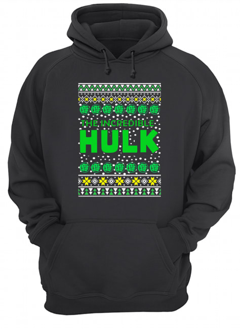 The Incredible Hulk Logo Ugly Christmas shirt The Incredible Hulk Logo Ugly Christmas shirt