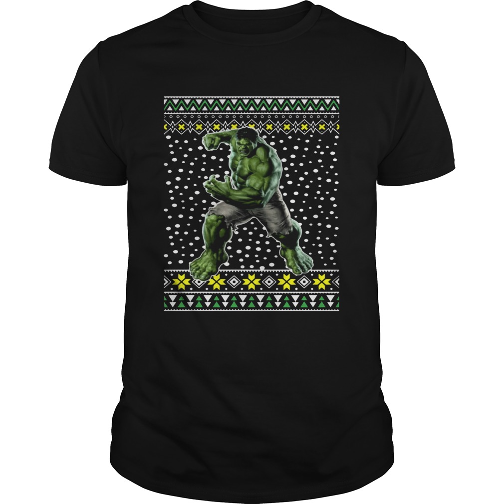 The Incredible Hulk Ugly Christmas shirt The Incredible Hulk Ugly Christmas shirt