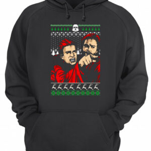 The Mandalorian Mashup Woman Yelling at a cat ugly Christmas shirt 3
