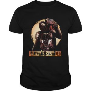 The Mandalorian and Baby Yoda Galaxys Best Dad shirt