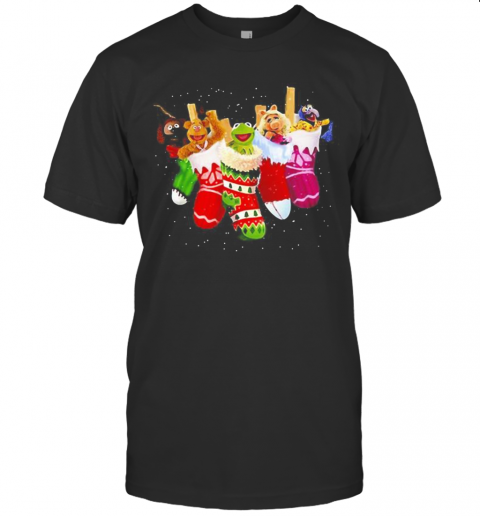 The Muppets Cartoon Merry Christmas T-Shirt The Muppets Cartoon Merry Christmas T-Shirt