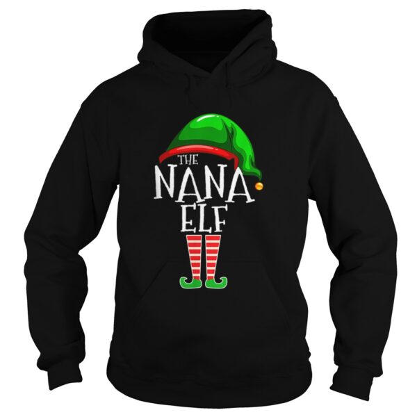 The Nana Elf Family Matching Group Christmas shirt