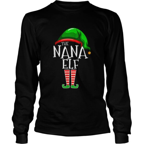 The Nana Elf Family Matching Group Christmas shirt
