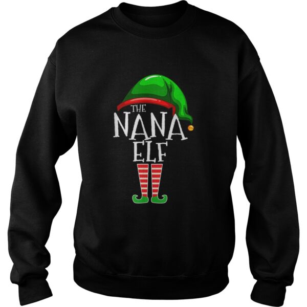 The Nana Elf Family Matching Group Christmas shirt