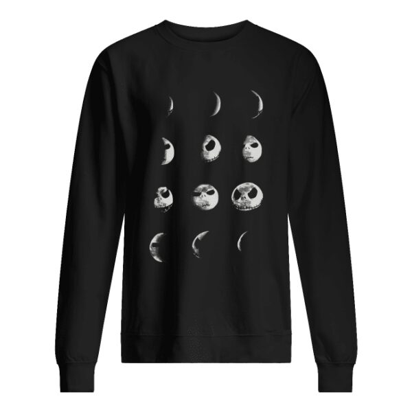 The Nightmare Before Christmas Jack Skellington Moon shirt