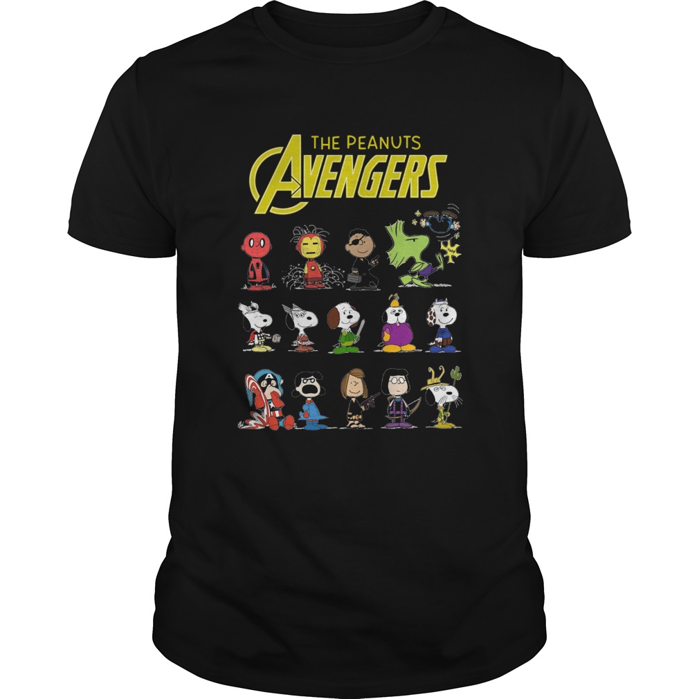 The Peanuts Avengers Characters 2020 shirt The Peanuts Avengers Characters 2020 shirt