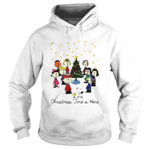 The Peanuts Gang christmas time is here shirt 4