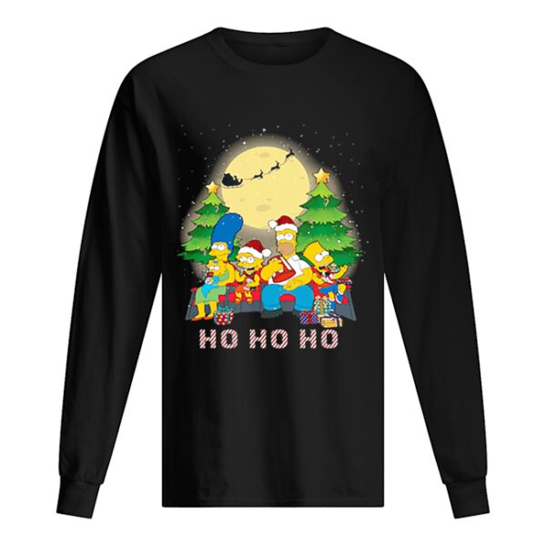 The Simpsons Family ho ho ho Christmas shirt