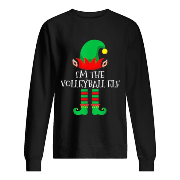 The Volleyball Elf Family Matching Group Christmas shirt