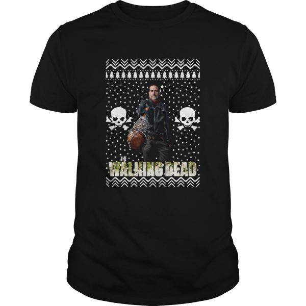The Walking Dead Negan Santa Hat Christmas shirt
