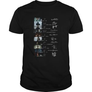 The Witcher Characters Signatures shirt