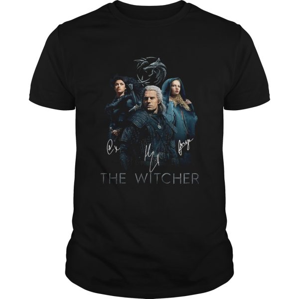 The Witcher Geralt Yennefer And Ciri Signature shirt