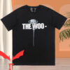 The Woo T-shirt Big V Letter V-Lone T-shirt