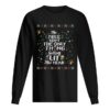The three isn’t the only thing getting lit this year Christmas shirt