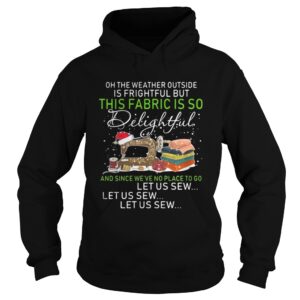 The weather outside is frightful but this fabric is so delightful sewing shirt
