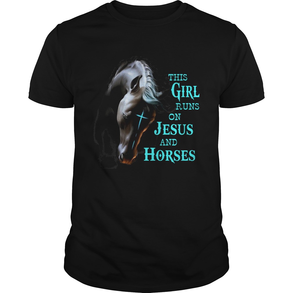 This Girl Runs Of Jesus And Horses shirt This Girl Runs Of Jesus And Horses shirt