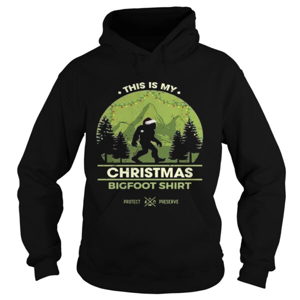 This Is My Christmas Bigfoot shirt