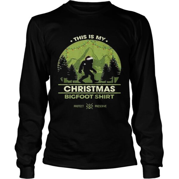 This Is My Christmas Bigfoot shirt