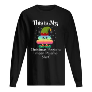 This Is My Christmas Poojama I mean Pajama Elf Poop Rainbow shirt
