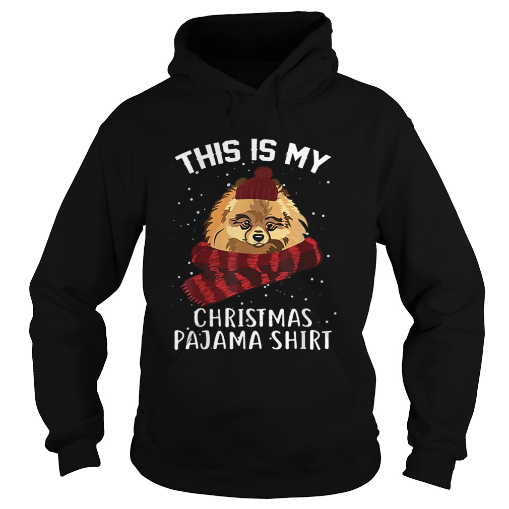 This is my Christmas Pajama Pomeranian Dog shirt This is my Christmas Pajama Pomeranian Dog shirt