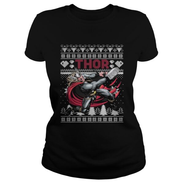 Thor Marvel ugly christmas shirt