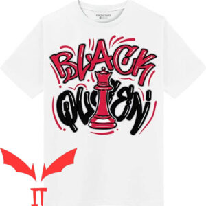 Thunder 4s T-shirt Black Queen T-shirt