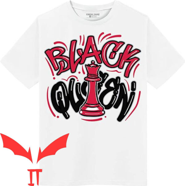 Thunder 4s T-shirt Black Queen T-shirt