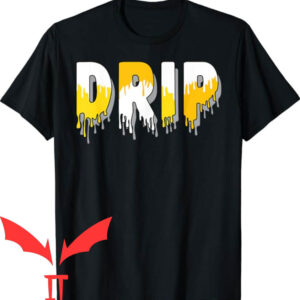 Thunder 4s T-shirt Drip Dripping Match 2023 Thunder 4s Shirt