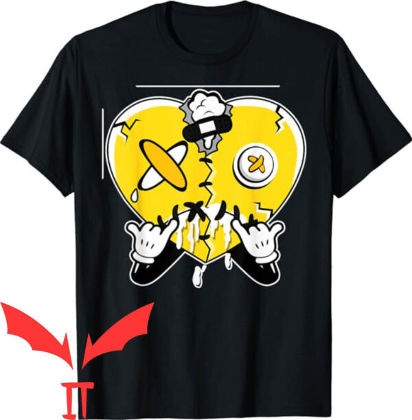 Thunder 4s T-shirt Heart Crying Lover Match 2023 T-shirt