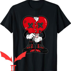 Thunder 4s T-shirt Heartbreak Cry Red Thunder 4s T-shirt