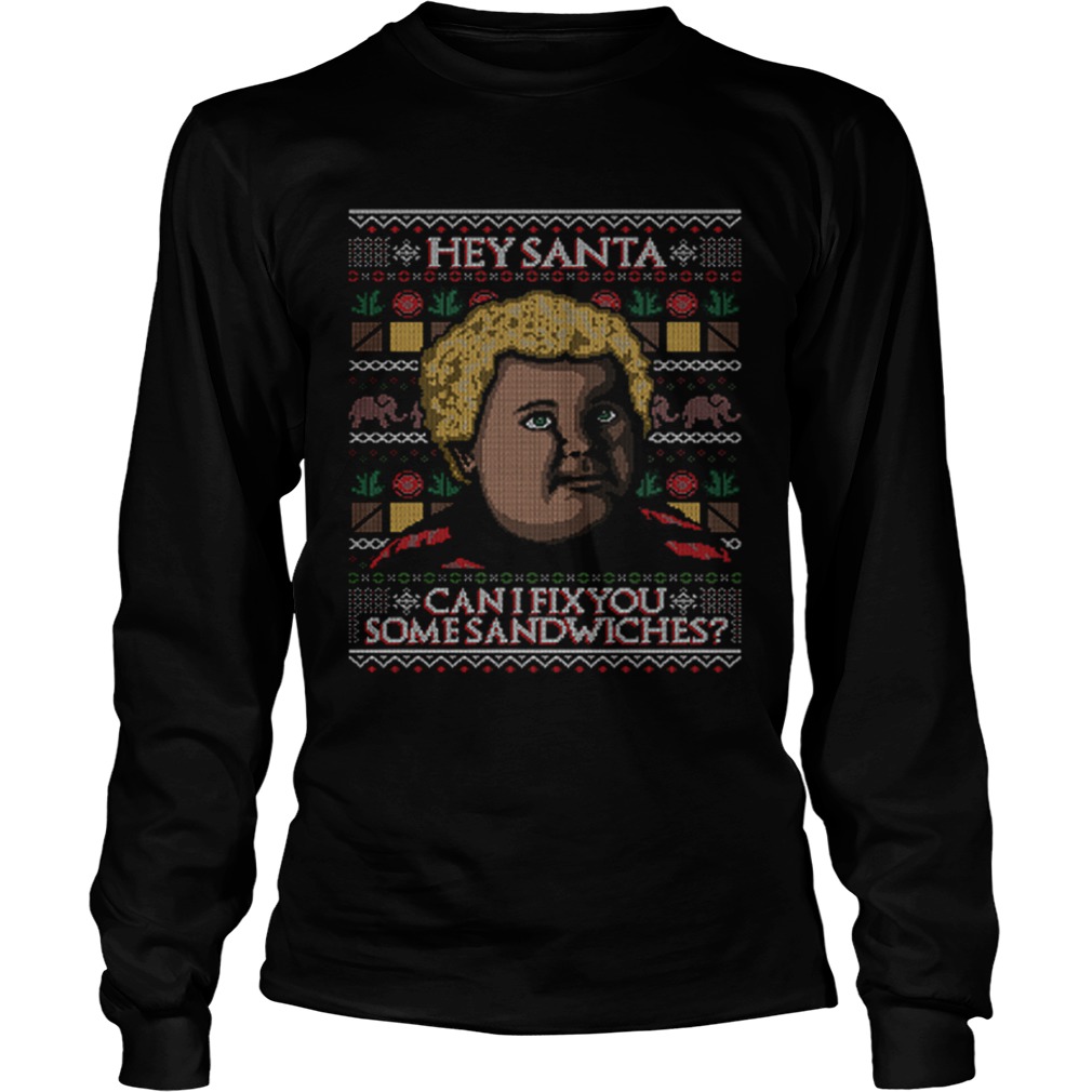 Thurman Merman Hey Santa can I fix you some sandwiches Christmas shirt Thurman Merman Hey Santa can I fix you some sandwiches Christmas shirt
