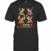 Tinkerbell Disney Halloween And Merry Christmas Happy Hallothanksmas T-Shirt