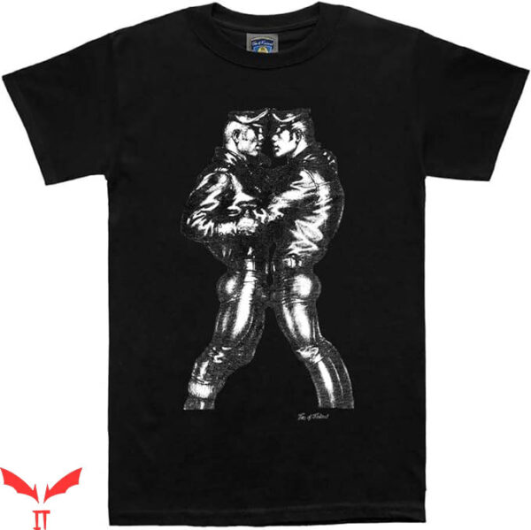 Tom Of Finland T-Shirt Duo Leather T-Shirt Sport
