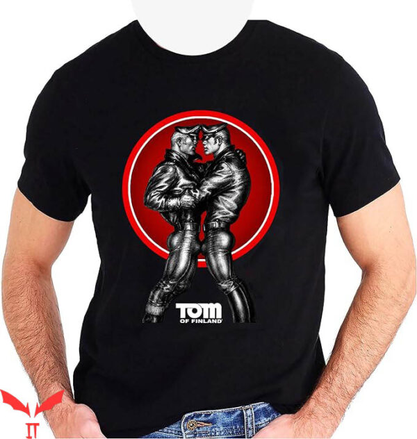 Tom Of Finland T-Shirt Motorcycle Leathermen T-Shirt Sport