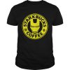 Tony Stark Starbucks Coffee shirt