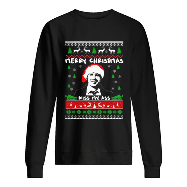 Top Clark Griswold Merry Christmas Kiss My Ass shirt