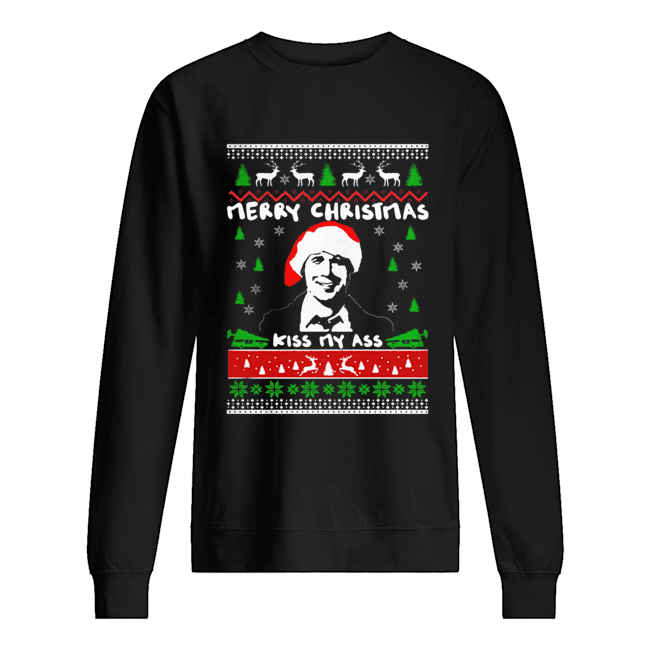 Top Clark Griswold Merry Christmas Kiss My Ass shirt Top Clark Griswold Merry Christmas Kiss My Ass shirt