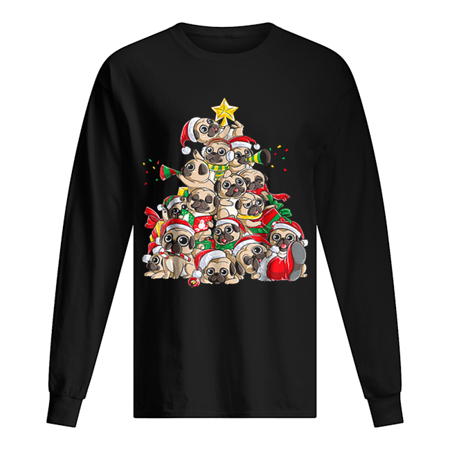 Top Pug Christmas Merry Pugmas Xmas Tree Santa Boys Gifts shirt Top Pug Christmas Merry Pugmas Xmas Tree Santa Boys Gifts shirt