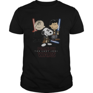 Top Snoopy Peanuts The Last Jedi Star Wars shirt