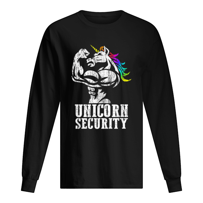 Top Unicorn Security Rainbow Muscle Manly Funny Christmas Gift shirt Top Unicorn Security Rainbow Muscle Manly Funny Christmas Gift shirt