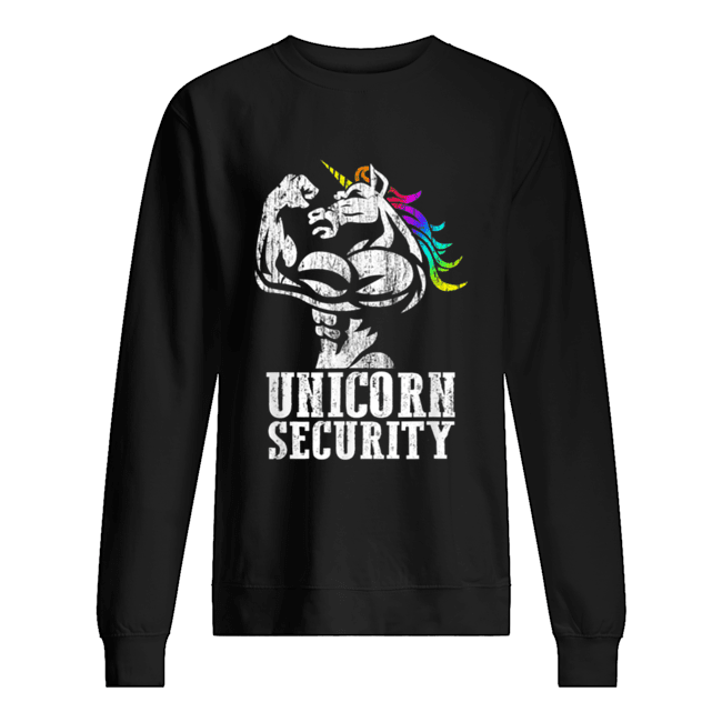 Top Unicorn Security Rainbow Muscle Manly Funny Christmas Gift shirt Top Unicorn Security Rainbow Muscle Manly Funny Christmas Gift shirt