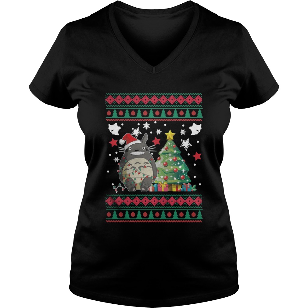 Totoro Christmas sweater Totoro Christmas sweater