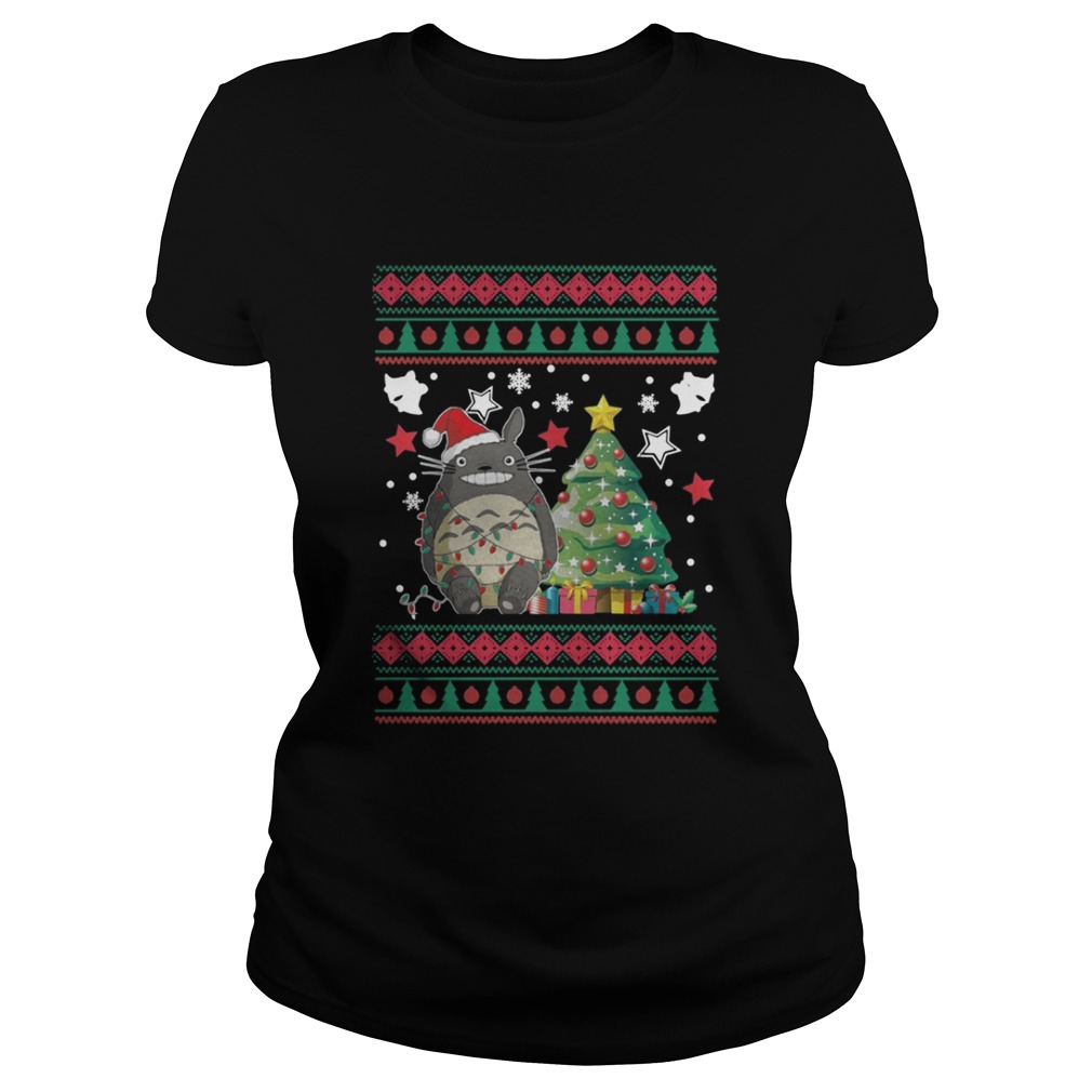 Totoro Christmas sweater Totoro Christmas sweater