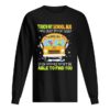 Touch my school bus i will slap you so hard even google won’t be able to find you shirt