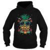 Tropical Christmas Cruise Festive pineapple shirt