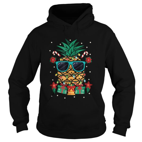 Tropical Christmas Cruise Festive pineapple shirt