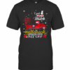 Truck I Just Want To Watch Hallmark Christmas Movie All Day T-Shirt