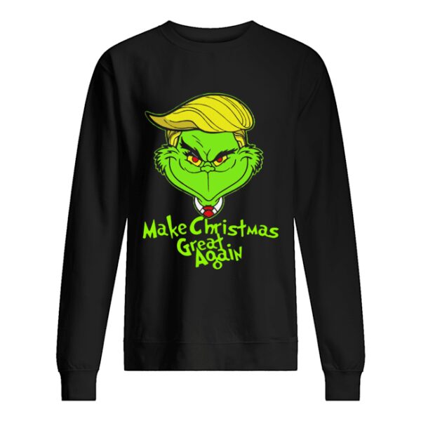 Trump Grinch Make Christmas Great Again shirt